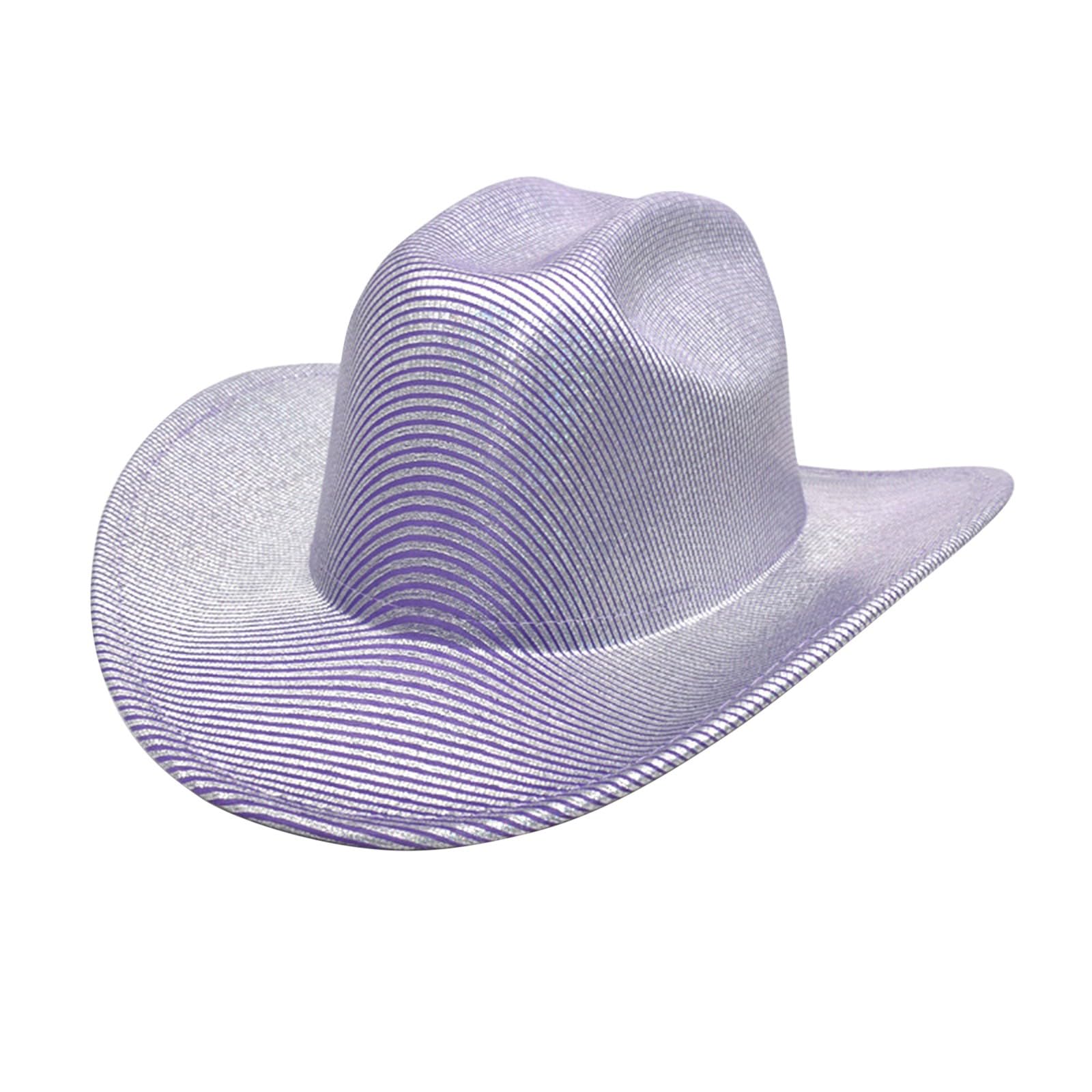 Sombrero de vaquero de ala grande para mujer, sombrero de bolos occidental, sombrero de selva