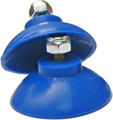 ArcMate Tazas de Reemplazo, EZ Reacher Puntas Accesorios, Tazas de Silicona Resistente al Calor con Tuercas de Cerradura, Uso Interior Hogar, Azul