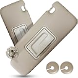 Sun Visor for Chevy Cruze 2011-2019 Sun Visor Replacement Number 95034256 95034253 84126667 84126658 Beige(Left Driver & Right Passenger Side)