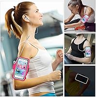 Vista 5 de Soporte para teléfono con brazo para correr, brazalete celular, iPhone 13 12 11 Pro Max/XR/8 7 6s Plus, Samsung Galaxy A/S/Note, LG, Moto, Pixel