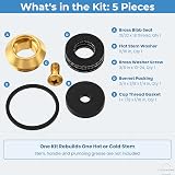 Replacement Stem Repair Kit for Pfister 910-374 and 910-013, 5 Pc image 2