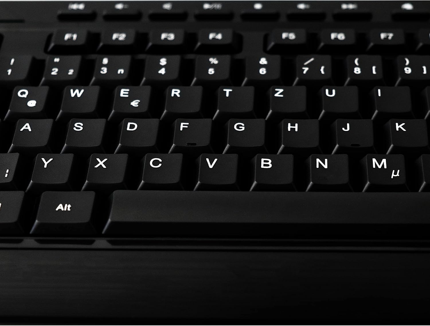MediaRange MROS102 Multimedia Keyboard QWERTZ with Cable Black