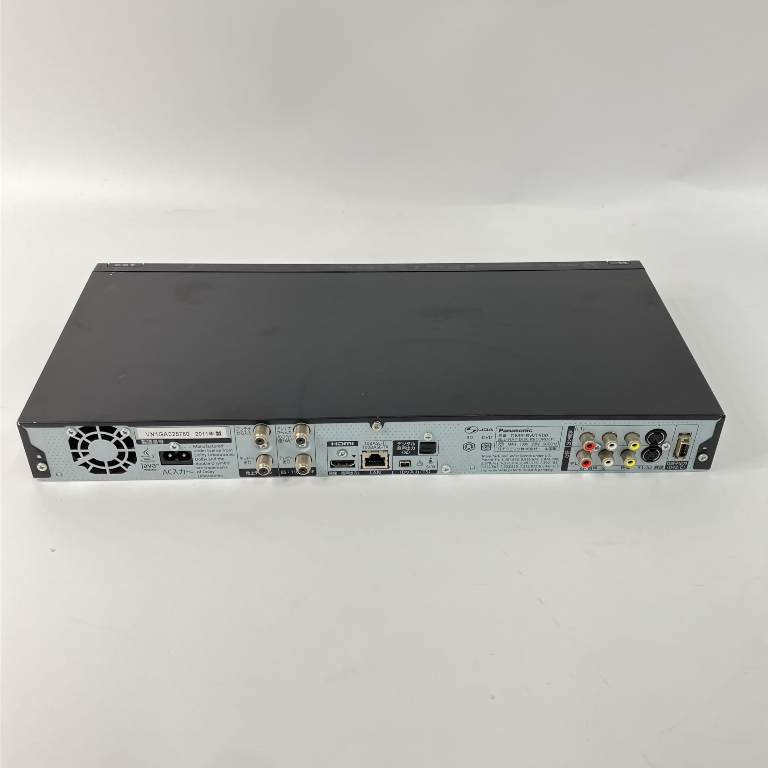 【匿名発送】Panasonic DMR-BRW500 Blu-rayレコーダー 匿名発送】Panasonic DMR-BRW500 Blu-rayレコーダー 匿名発送