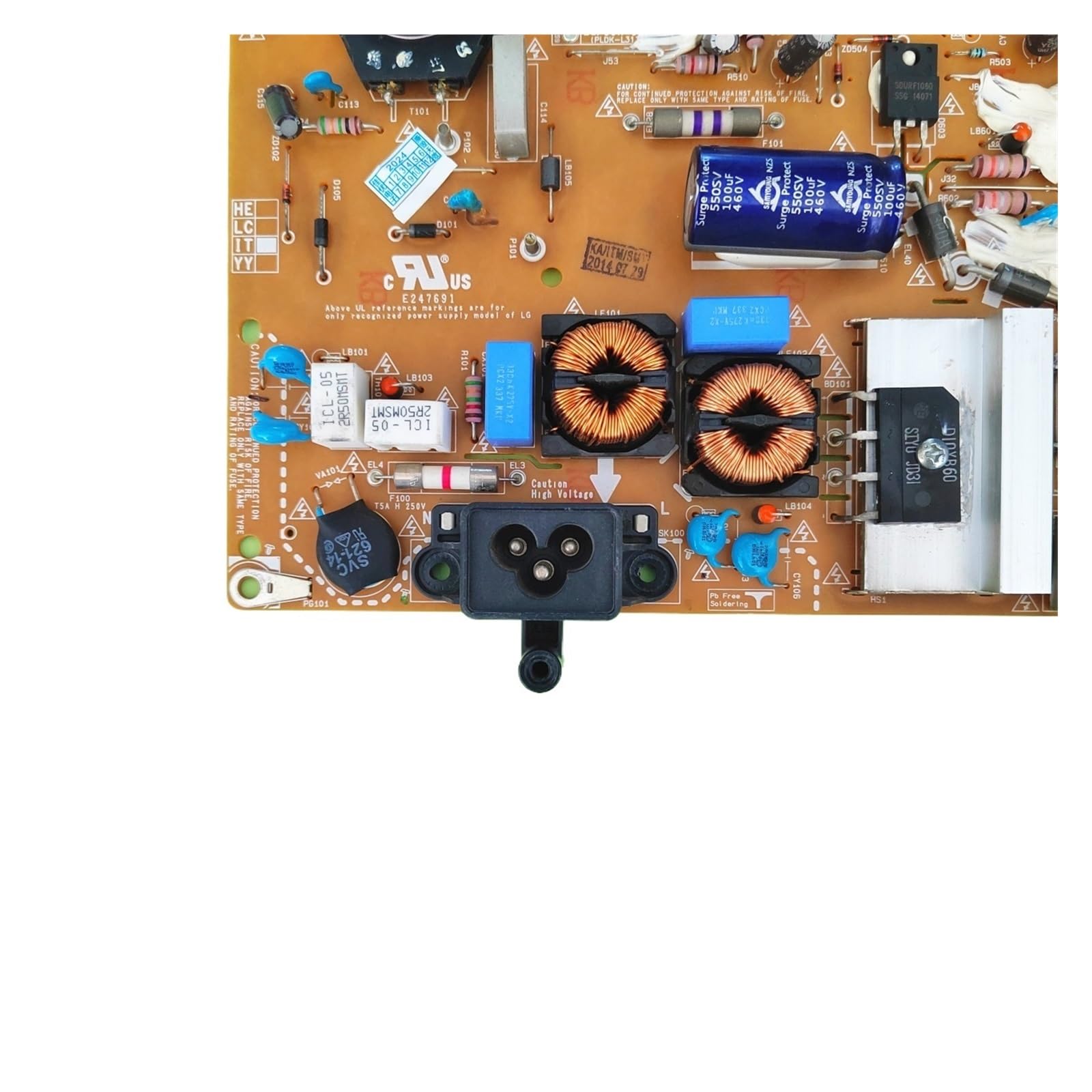 Carte d'alimentation EAY63073001 EAY63072901 EAY63072801 for téléviseurs 42'' 47'' 55LB7200 55LB730V 42LB700V 55LB7500 47LB730V 47LB7000 (pièces détachées)