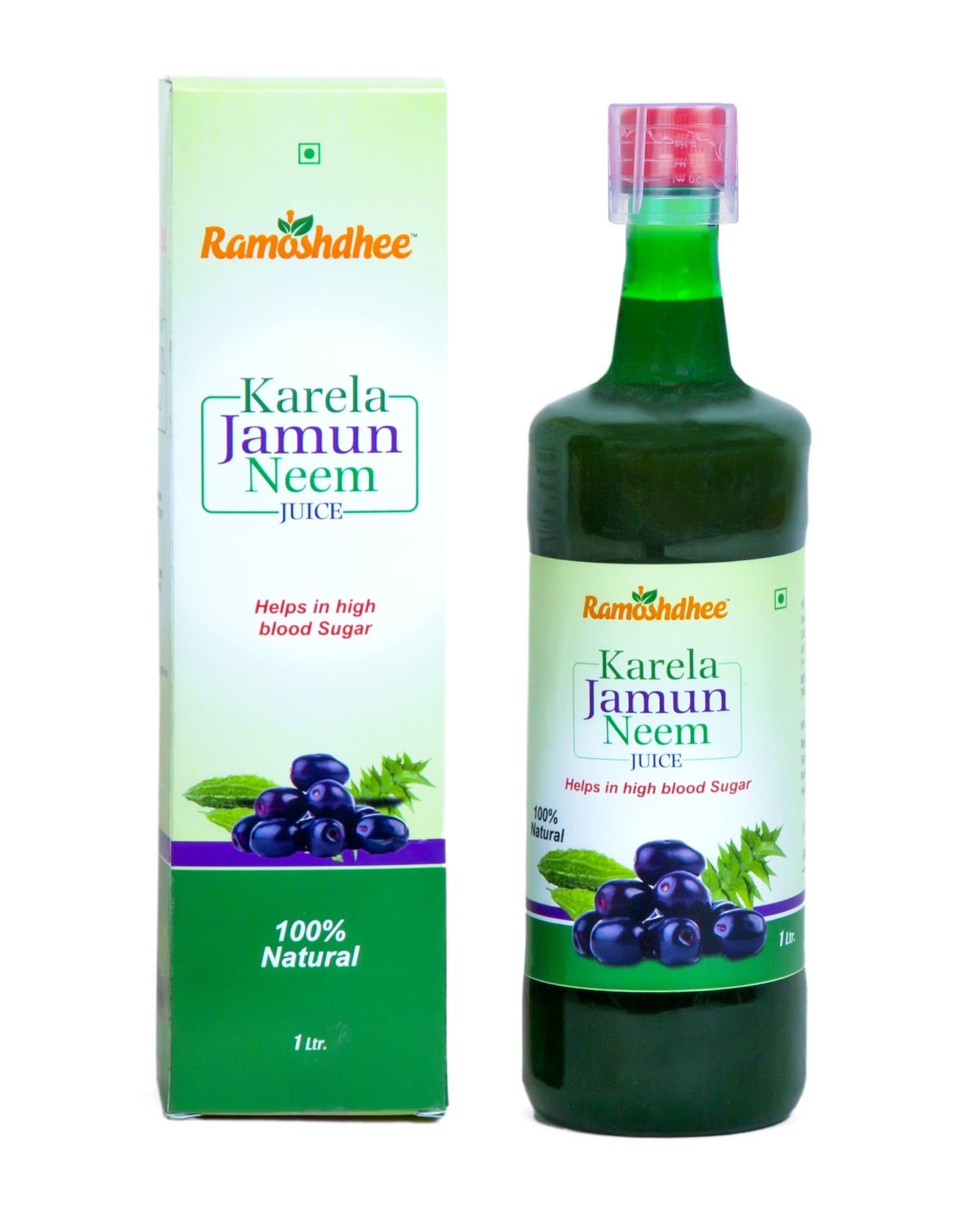 Ramoshdhee Karela Jamun Neem Juice | 1Ltr