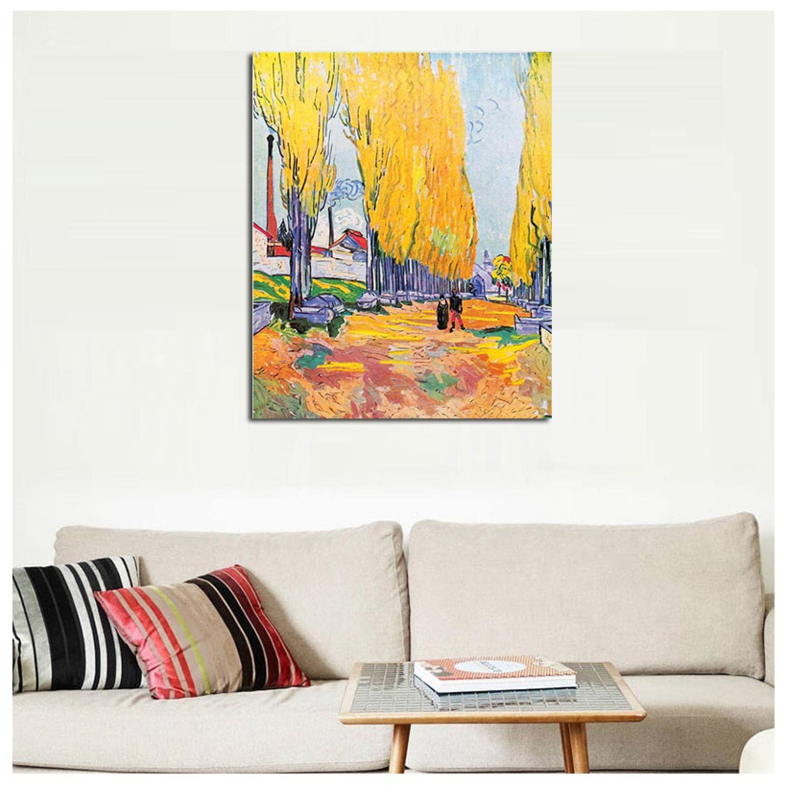 Amazon.co.jp: 印象派Vincent Van Gogh有名な絵画：レザリスカン