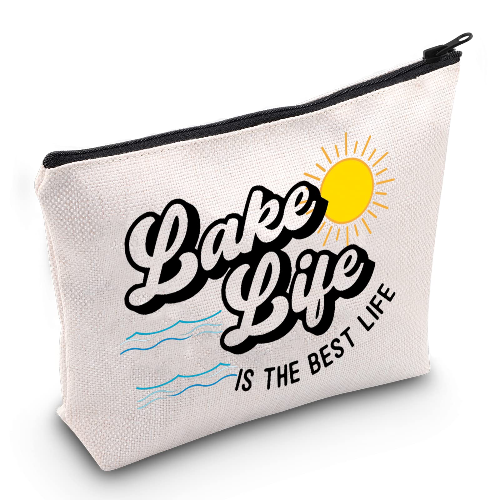 JXGZSO Lake Life Gift Lake Bag Summer Vacation Cosmetic Bag Lake Life Is The Best Life Toiletry Bags (Lake Life B)