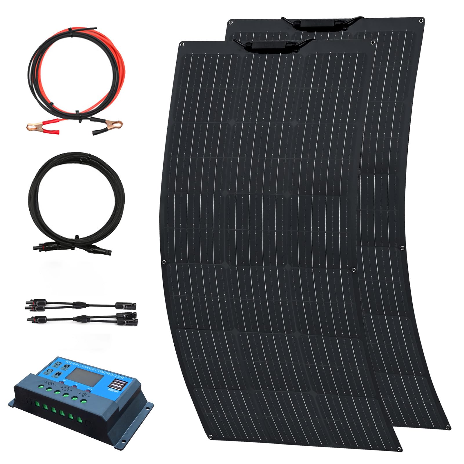 200w Solarpanel Solarmodul Solarpanel Set, PV Solarmodule Wohnmobil