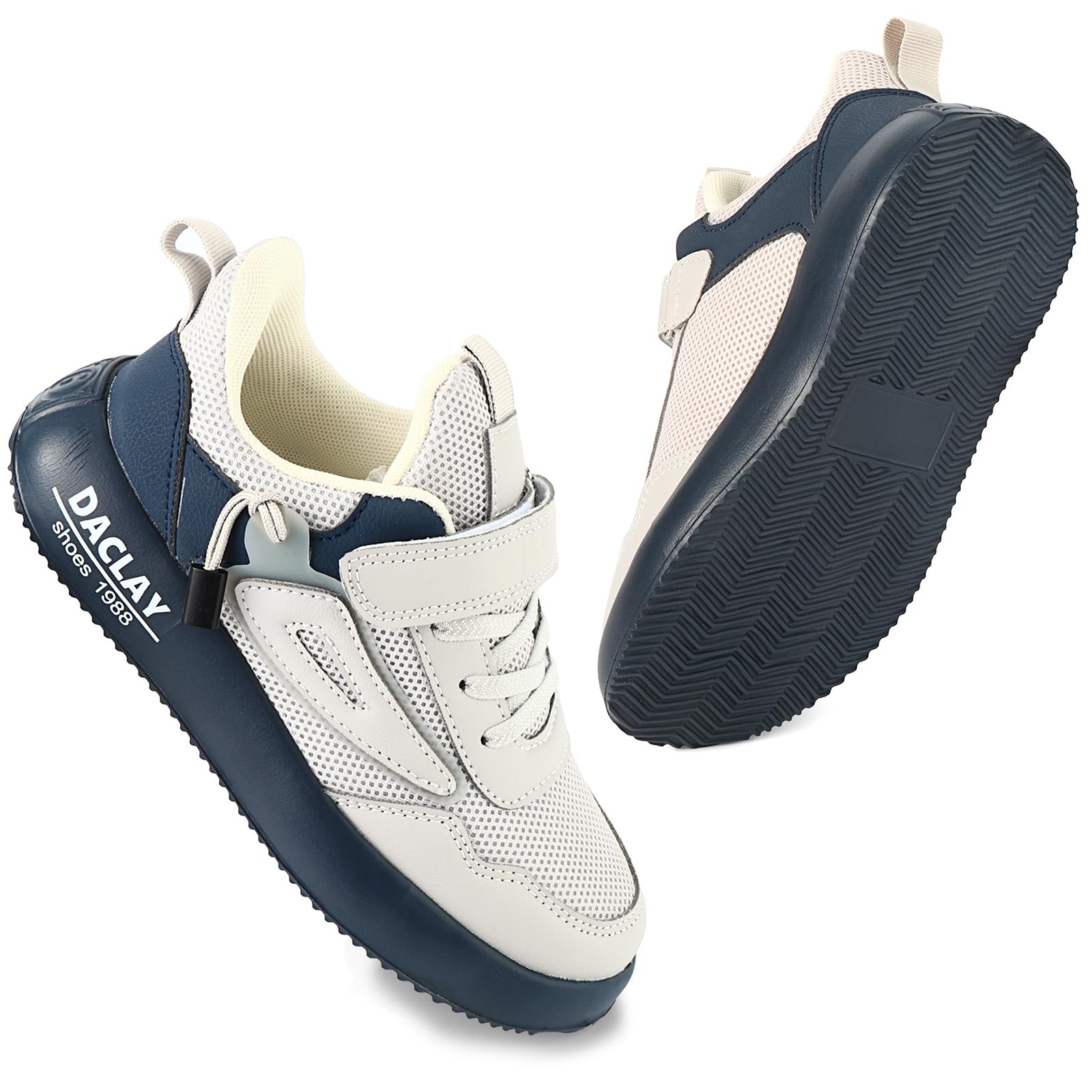 Daclay Kids Sports Shoes Running Shoes for Spring and Autumn Casual Knit Sneakers for Girls Boys School Students Teenager