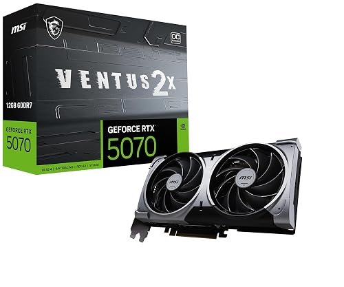 MSI RTX 5070 12G Ventus 2X OC Graphics Card