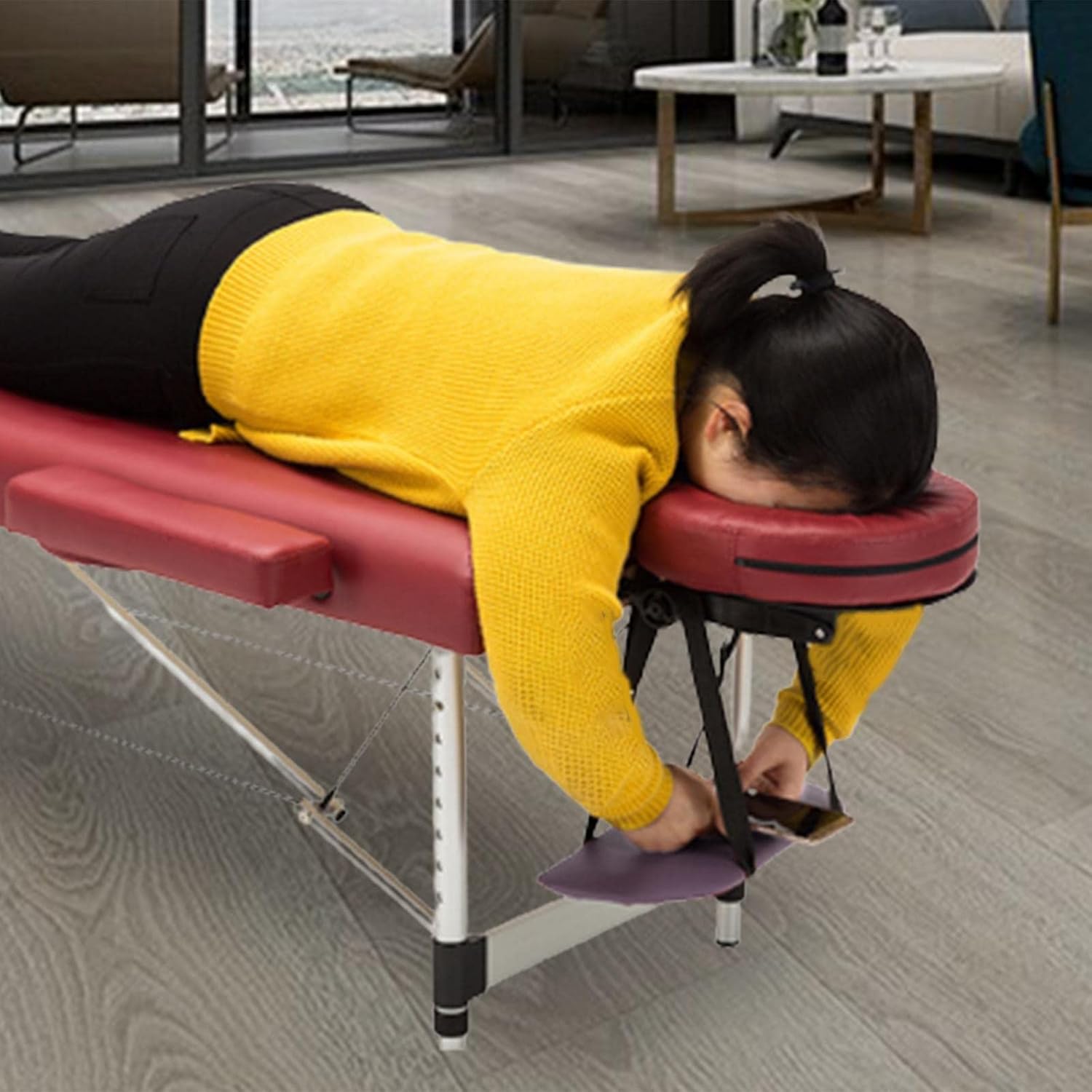 2X Armrest for Massage Table, for, Portable Accessory for SPA Beds