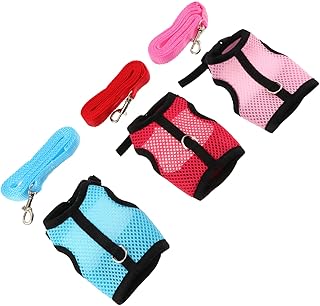 MERRYHAPY Harness with Lead for Rats and Ferrets, Rabbits and Guinea Pigs, Soft Pet Accessories for Playing and Training product image