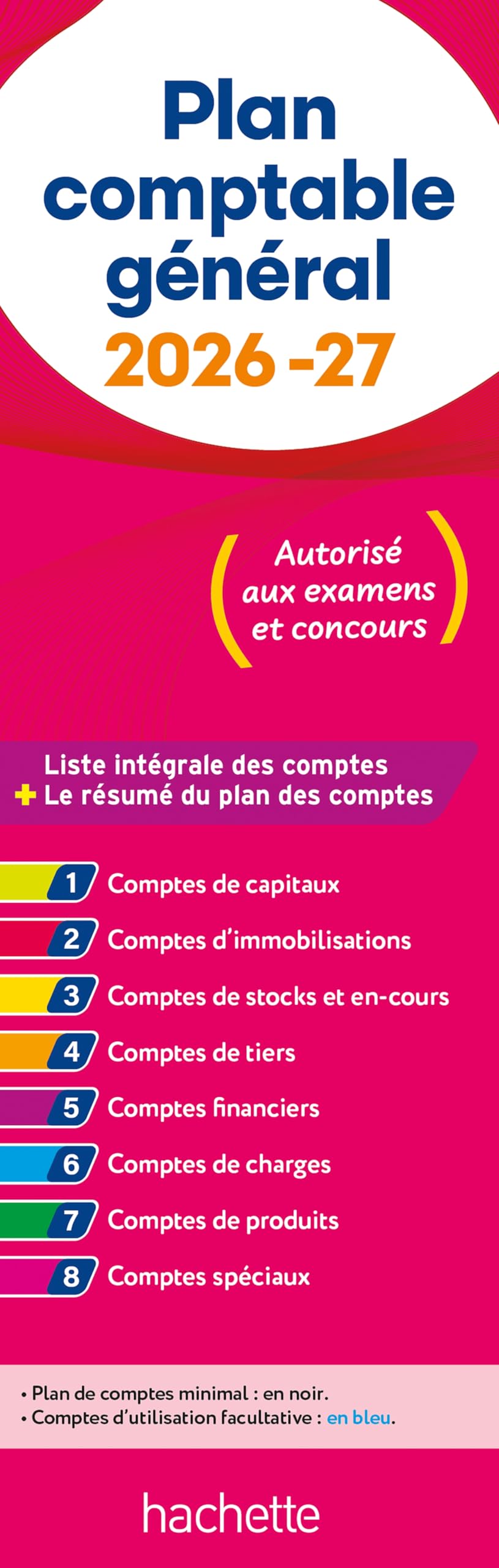 Plan comptable général 2026-​2027 - PCG (autorisé aux examens et concours)