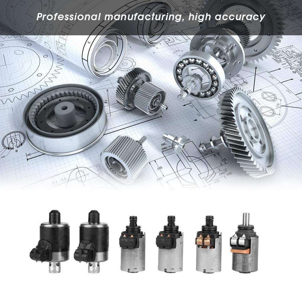 Kits de solénoïde de la transmission 722.6, stabilité de grande précision de solénoïde de transmission automatique de 6Pcs