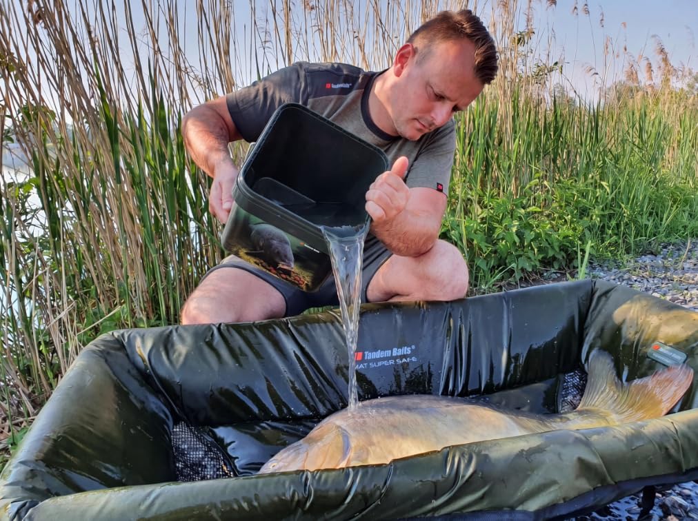 Tandem Baits Seaux de Pêche Carpe avec Couvercle 17l