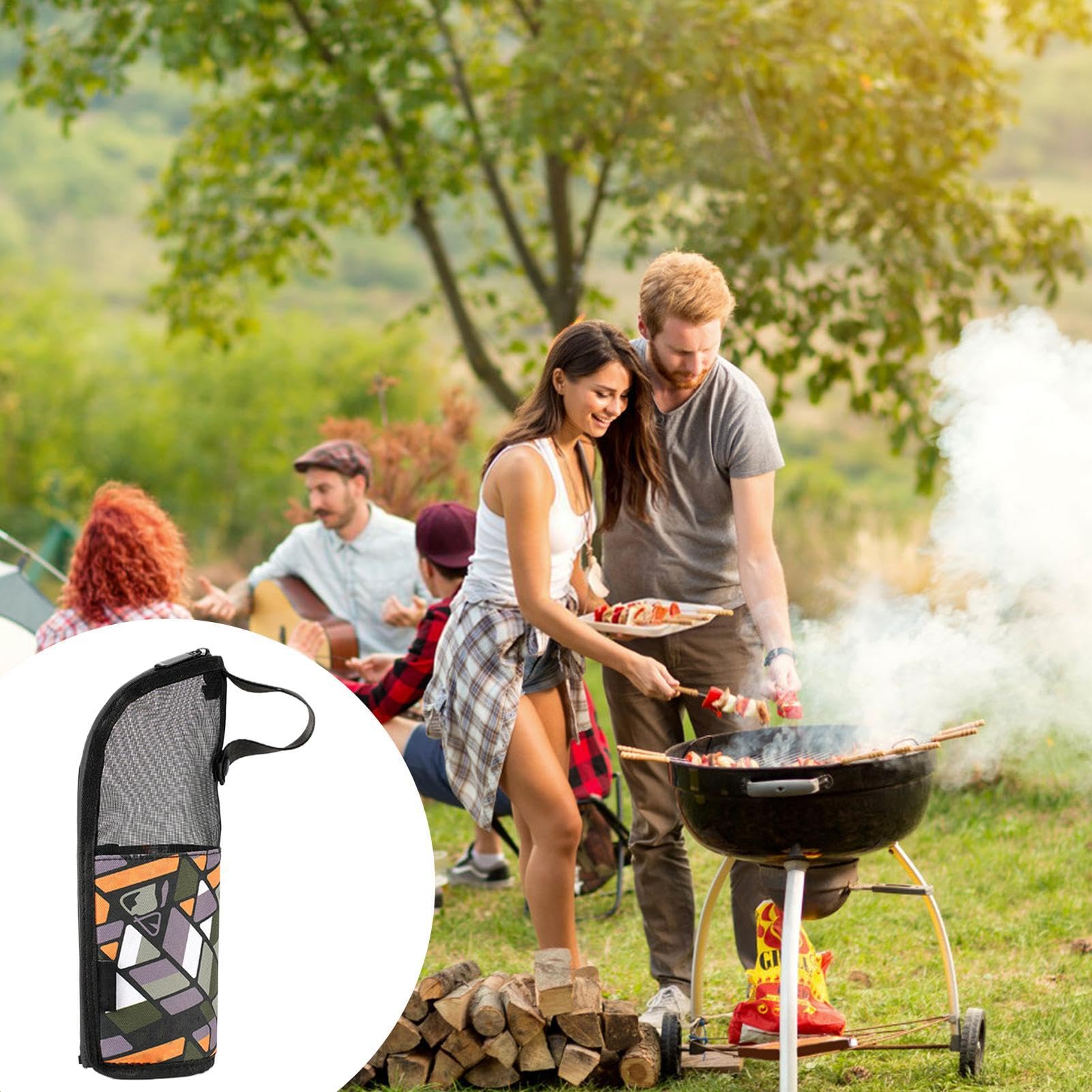 Camping Geschirr Tragetasche - Wasserdichte Besteck Aufbewahrung Für Outdoor