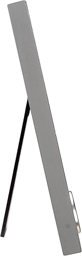 Miniatura 8 de Malden International Designs - Marco de fotos de 4 x 6 o 5 x 7 pulgadas, diseño de expresiones desgastadas, acabado plateado, accesorio de palabras