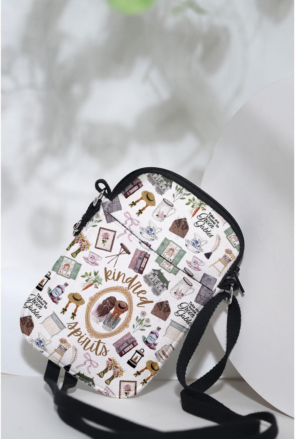 MAOFAED Literary Book Lover Gift, Take Me Home To Green Gables Crossbody Bag, Kindred Spirits Friendship Gift (kindred spirit) - Image 5
