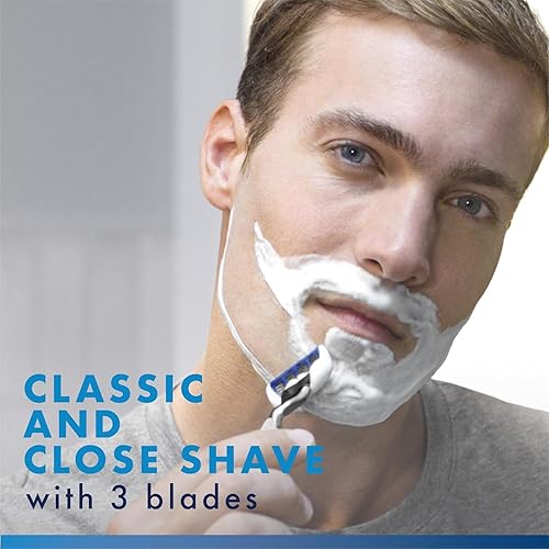 Miniatura 14 de Gillette Maquinilla de afeitar Mach3 Turbo para hombres, 17 repuestos de cuchillas