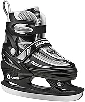 Lake Placid Summit Adjustable Youth Ice Skates - Grow-with-Me Sizing, Insulated Comfort, Beginner Stability for Boys