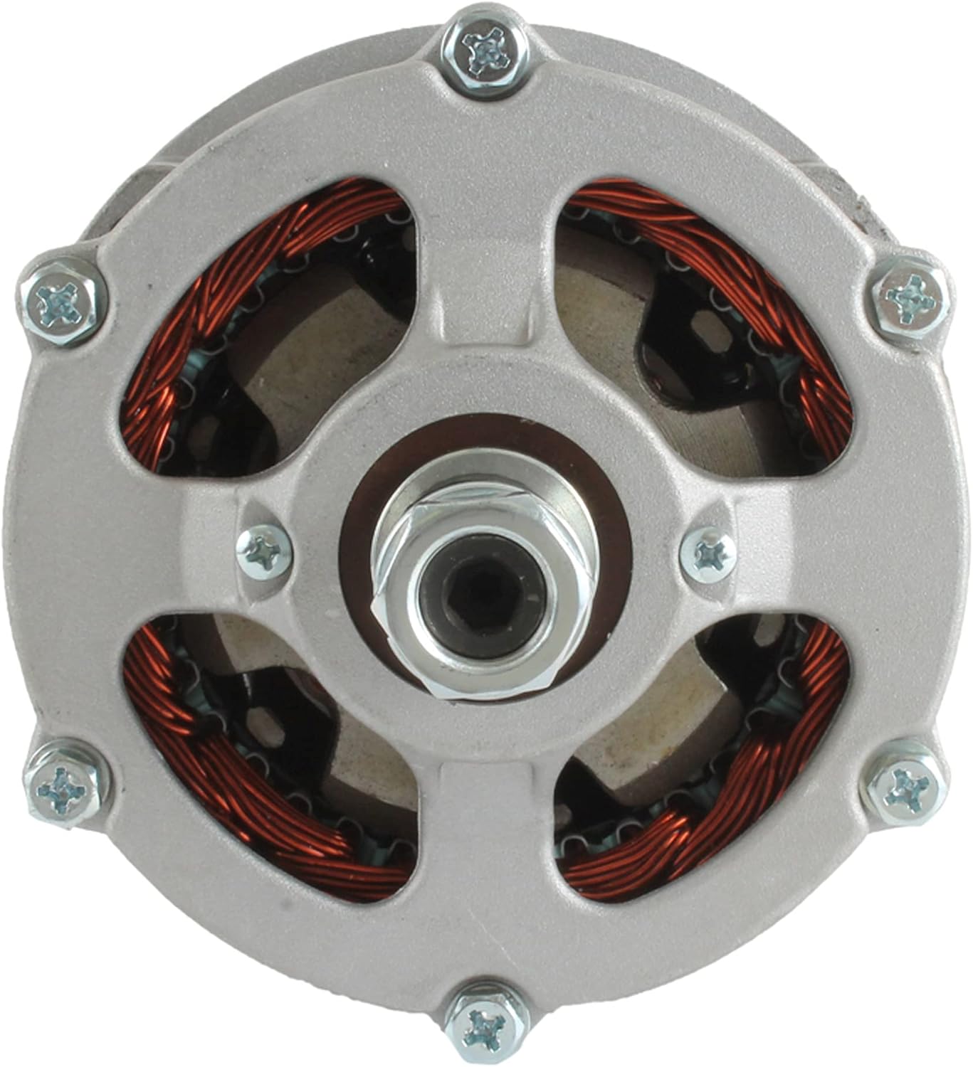 DB Electrical 400-24173 Alternator Compatible with/Replacement for Hatz Diesel CASE 252 75-On AL21X, 50374700, 50374701, 13208 55Amp External Fan Type Internal Regulator BI Rotation 12V