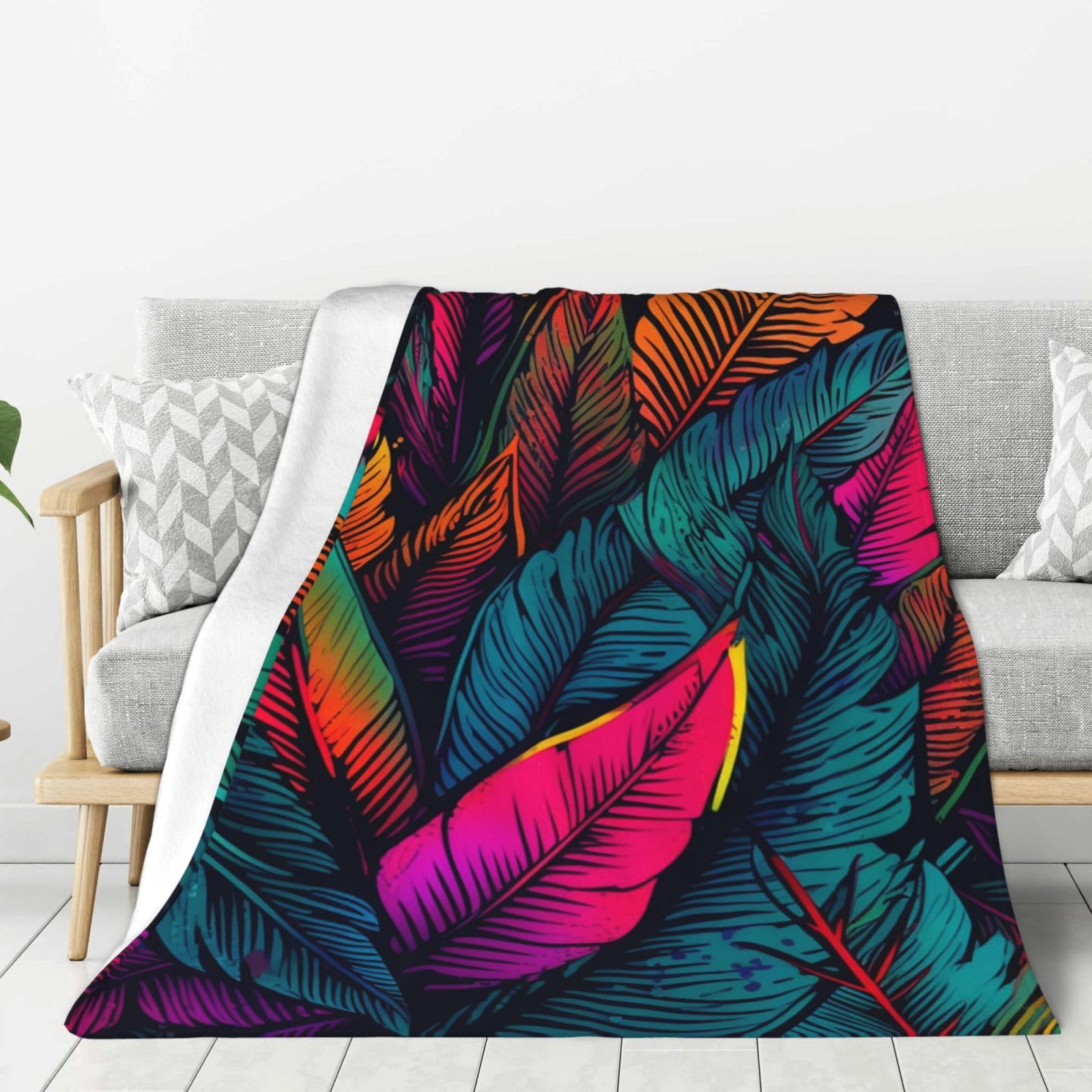 Couverture polaire de lit et canapé pour soirées cocooning et voyage