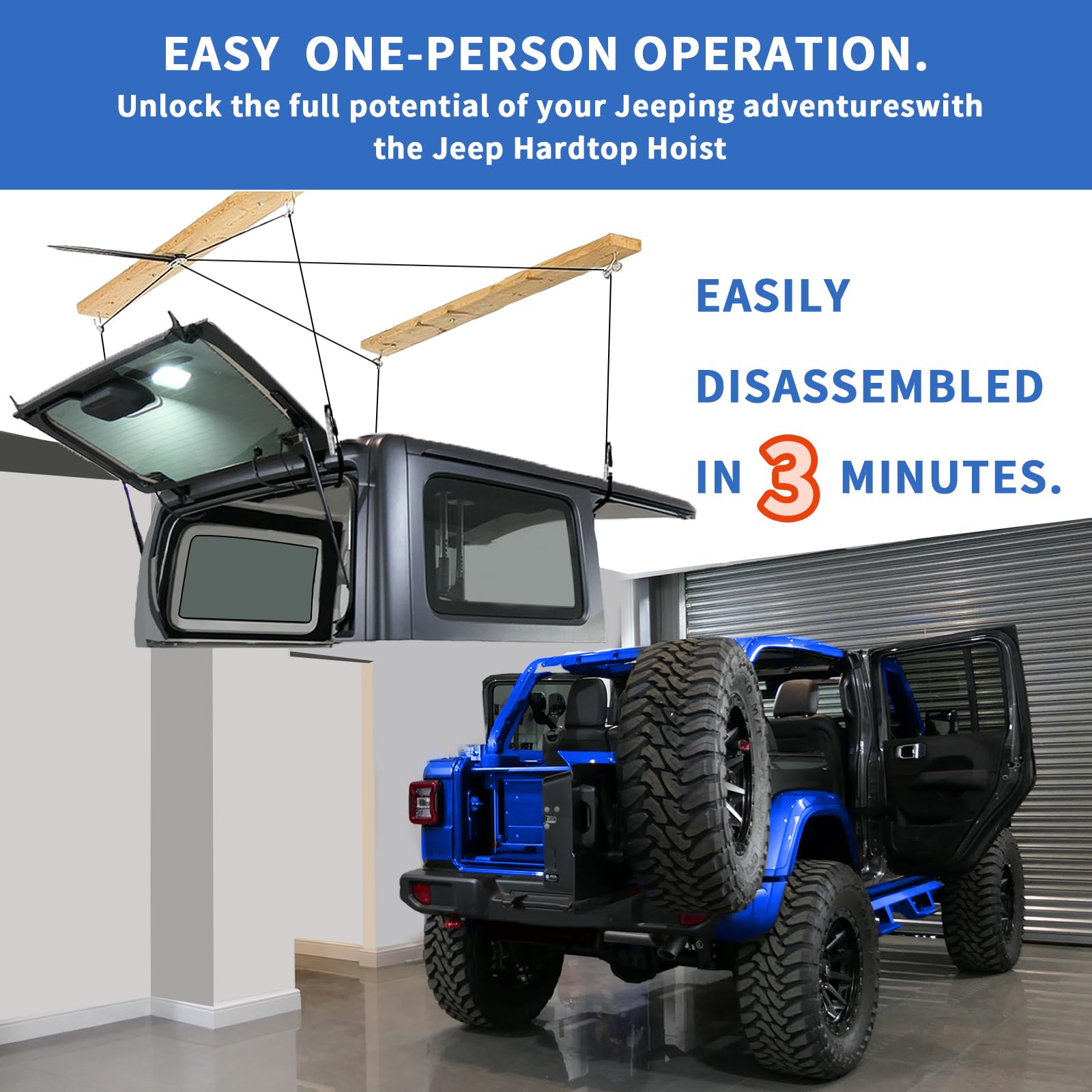 TopLift Pros ジープ ラングラー jeep ハードトップ 取り外し ホイスト オープン ジャッキ リフト 持ち上げ フリーダムトップ トップリフト Amazon.co.jp: TopLift Pros ジープラングラー ハードトップ 取り外し