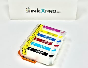 EcoPRO Remanufactured Empty Refill Ink Cartridge Replacement for T277 277XL to use with Epson Expression Photo XP-850 XP-860 XP-950 XP-960 XP-970 Printer (Cartridge only)