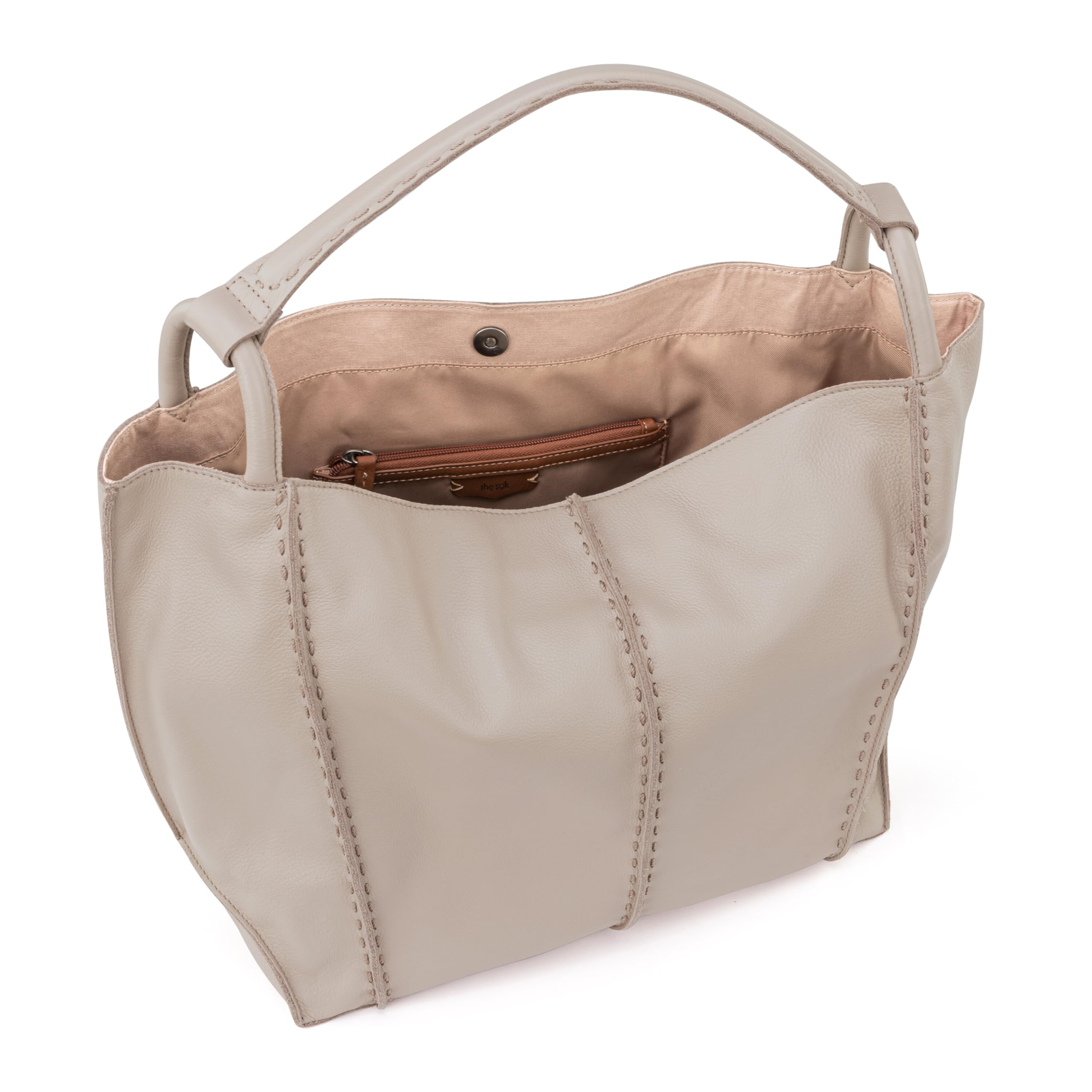 The Sak Los Feliz Large Tote Bag - Woman's Purse For Everyday, Travel, Beach Bag - Roomy Handbag With Shoulder Bag Strap