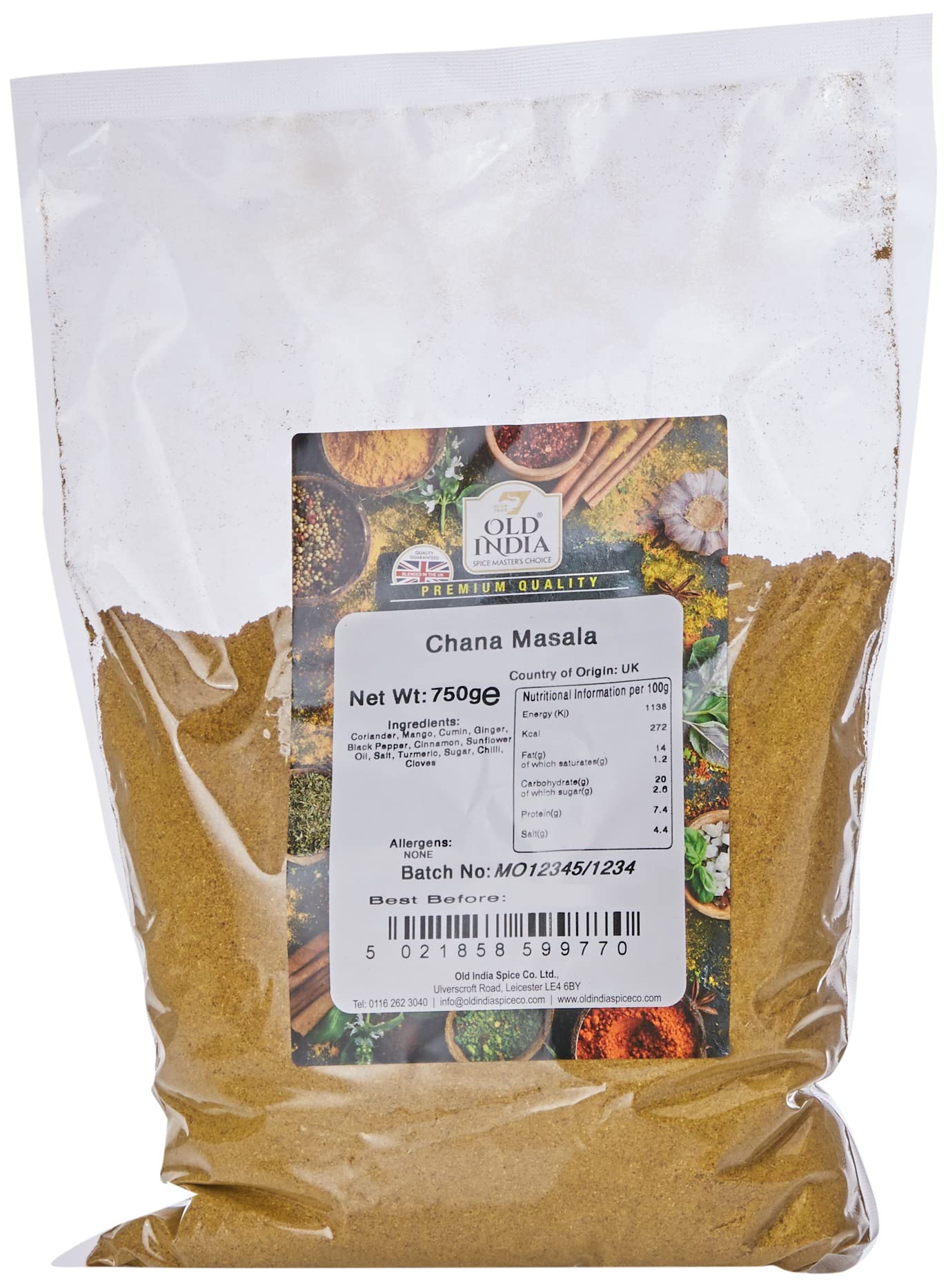 Old India Chana Masala 750g