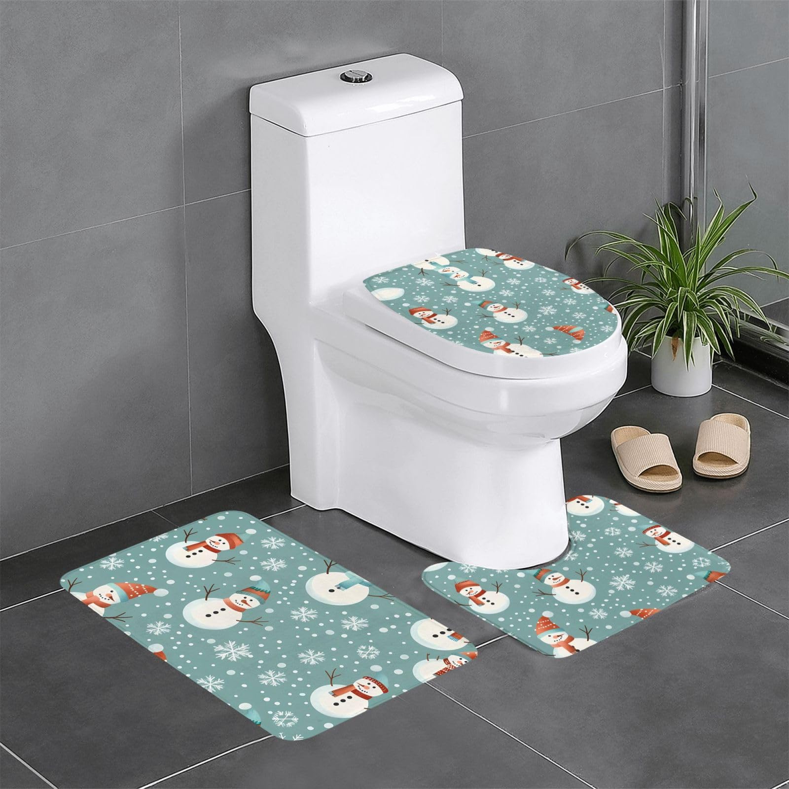 Tapis de salle de bain antidérapants pour éviter les glissades sur sol mouillé