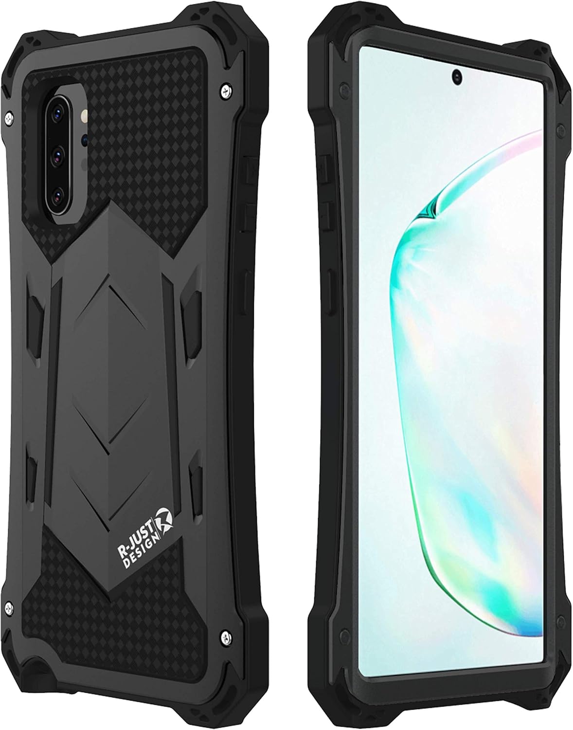 Creative Product Galaxy Note 10 Case,Bpowe Armor Aluminum Alloy Metal Silicone Hybrid Military Heavy Duty Hard Shockproof Dirtproof Case Protector Cover for Samsung Galaxy Note 10/Galaxy Note 10 5G (Black) Best Review Galaxy Note 10 Case,Bpowe Armor Aluminum Alloy Metal Silicone Hybrid Military Heavy Duty Hard Shockproof Dirtproof Case Protector Cover for Samsung Galaxy Note 10/Galaxy Note 10 5G (Black)