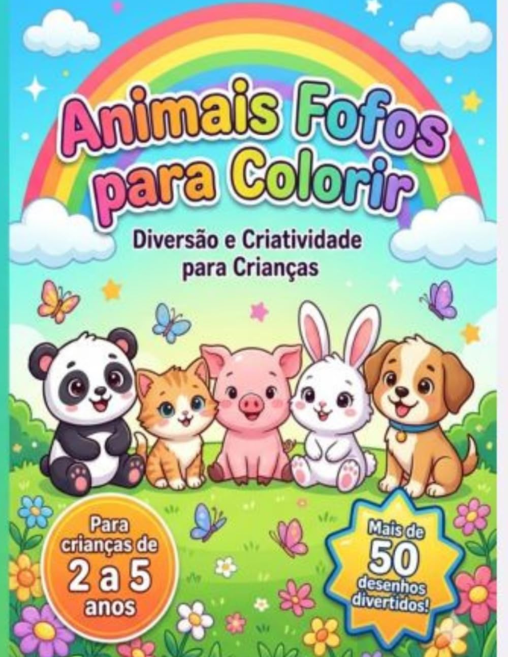 Animais Fofos para Colorir: Diversão e Criatividade para Crianças