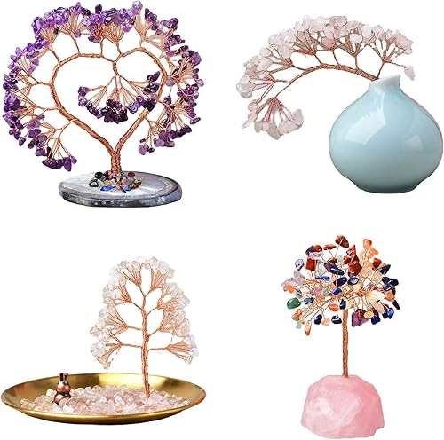 Miniatura 4 de Abinsstones Cuentas de amatista natural de 0.197-0.315 in, piedras preciosas irregulares de cristal, cuentas de piedras preciosas sueltas para hacer