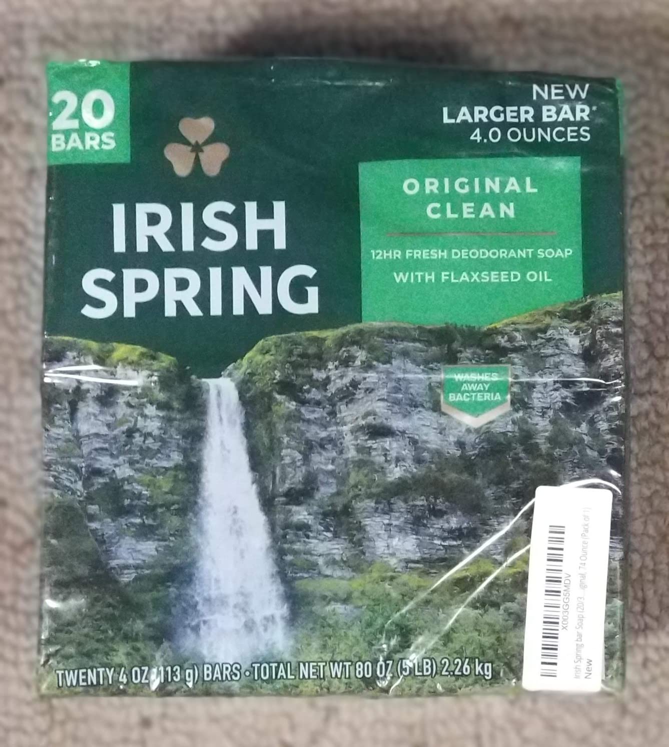Good Irish Spring Soap, As Expected