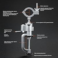 Vista 2 de Soporte de taladro eléctrico, eléctrico, prensas de taladro estacionarias Prensas de taladro Soporte de taladro Multifuncional universal giratorio