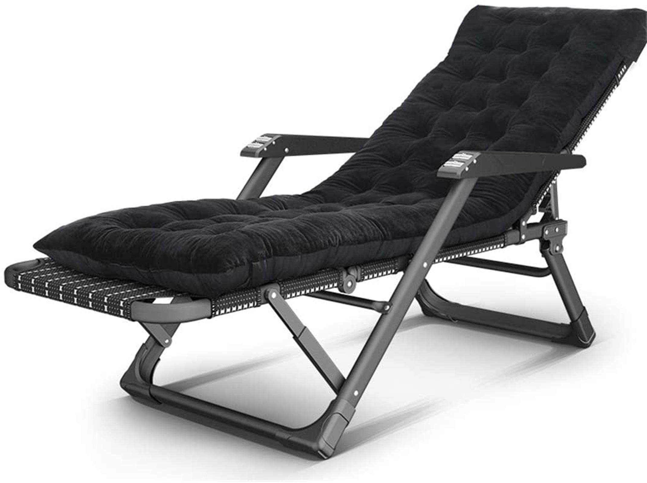 Chaise longue de patio pliable et légère pour vos moments de détente absolue au bord de la piscine