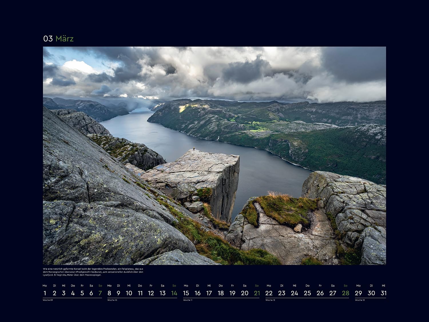 Norwegen - KUNTH Wandkalender 2027: Hochwertiger, bildstarker Kalender mit Spiralbindung im Großformat