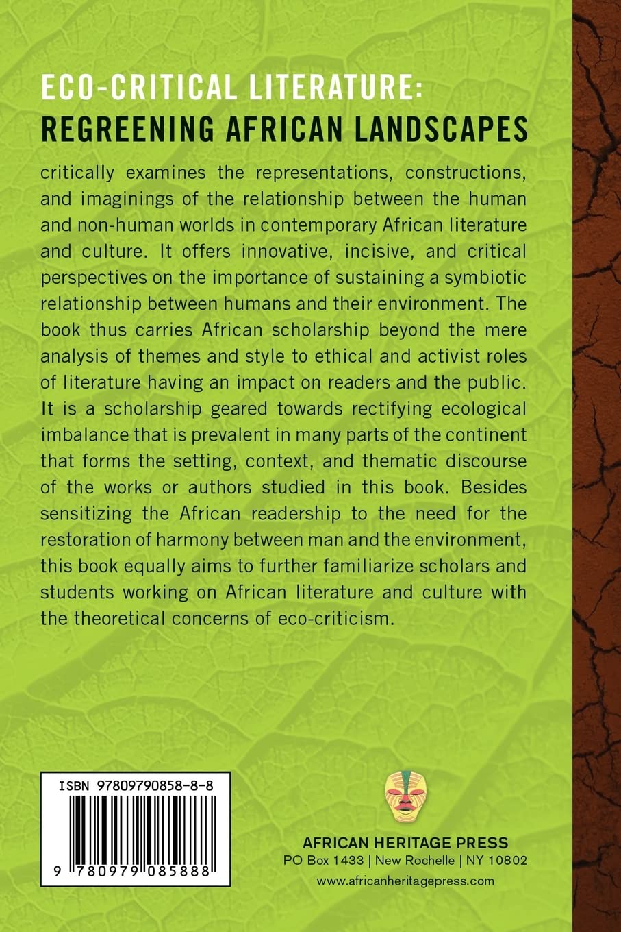 Eco-Critical Literature: Regreening African Landscapes