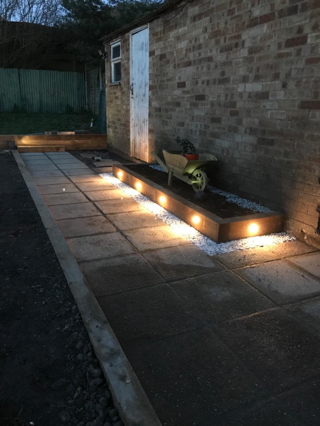 10er Set Terrassen Einbaustrahler RGBWW Boden Einbauleuchten Außen RGB + Warmweiß LED Treppen Beleuchtung Ø45mm Bodeneinbaustrahler IP67 Wasserdicht Einbauspots für Garten Küche Balkon, Schwarz