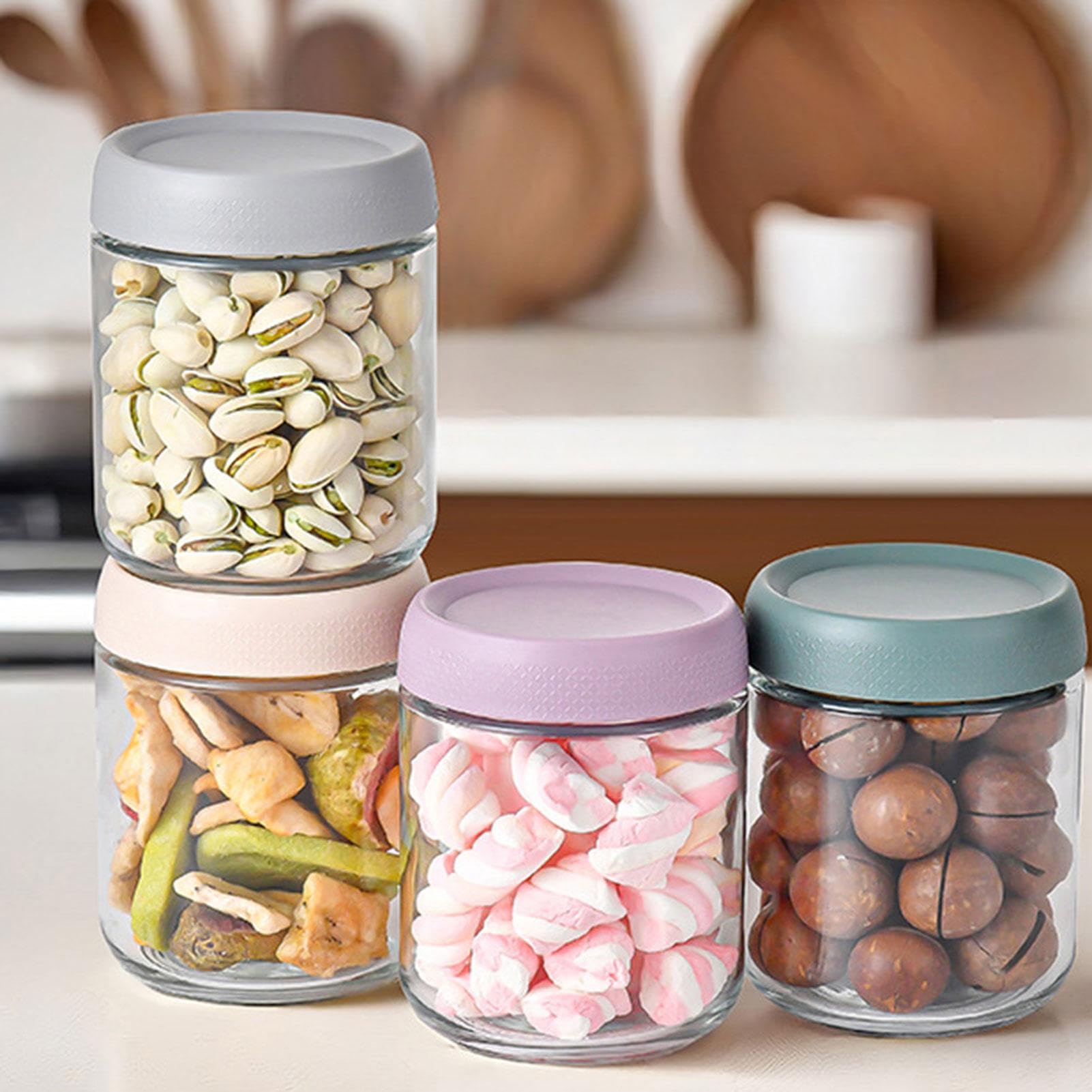 Luftdichtes, BPA-freies Frischhaltedosen-Set – auslaufsichere Behälter für trockene Waren, Gewürze und Zutaten – langlebige Küchenorganisation für maximale Frische und Sicherheit