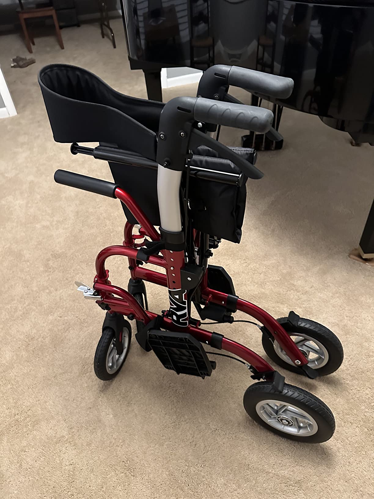33/mo Finance Healconnex 2 in 1 Rollator Walker for SeniorsMedical