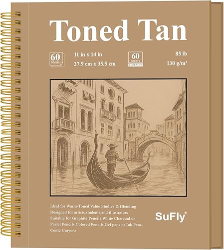 Miniatura 20 de Cuaderno de bocetos para niños, pequeño cuaderno de bocetos, cuaderno de bocetos de 5.5 x 8.5, paquete de 1 (68lb/100gsm), 100 hojas de bloc