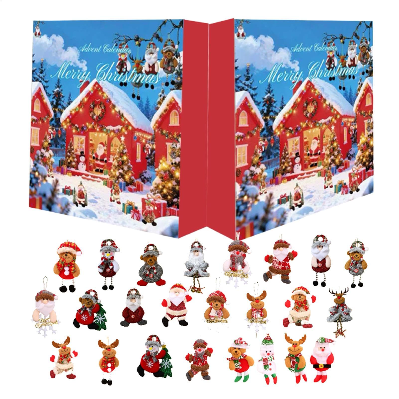 Calendario De Adviento Para Decoración Del Árbol De Navidad 2025 Adviento