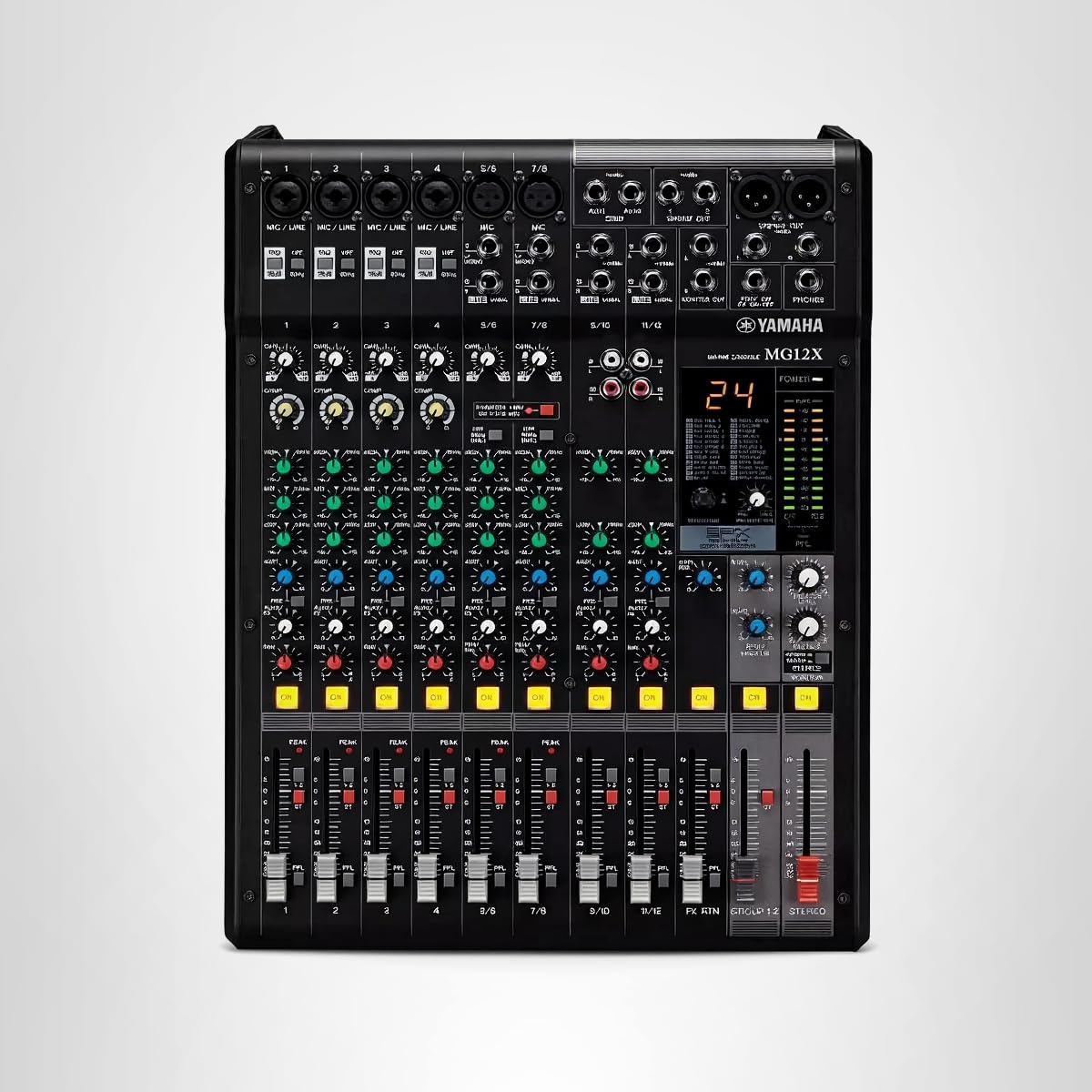 Amazon.com: Yamaha Mixer-Unpowered, Multicolored, 12-Input (MG12X