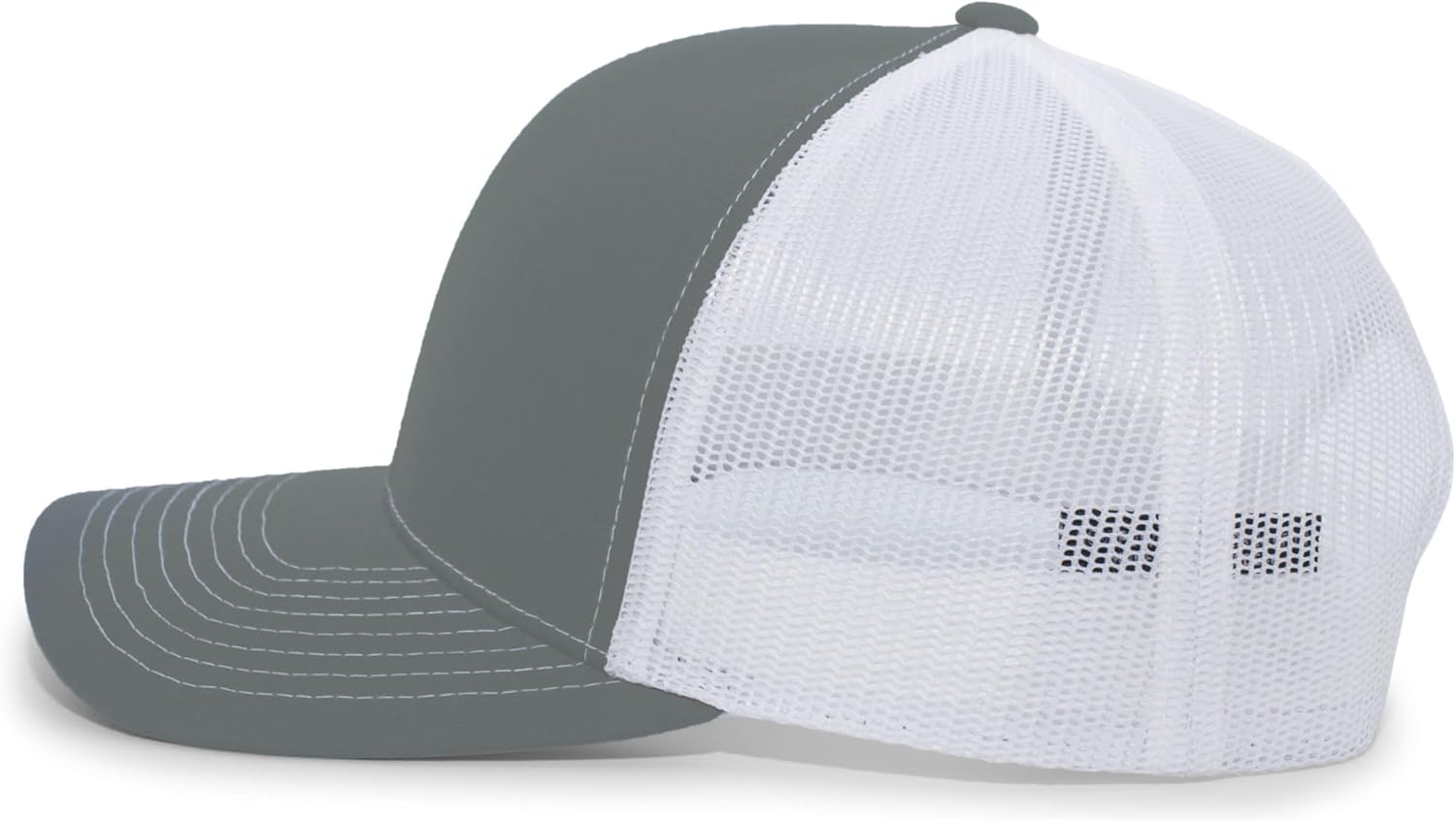 Pacific Headwear Contrast Stitch Trucker Snapback - Image 2