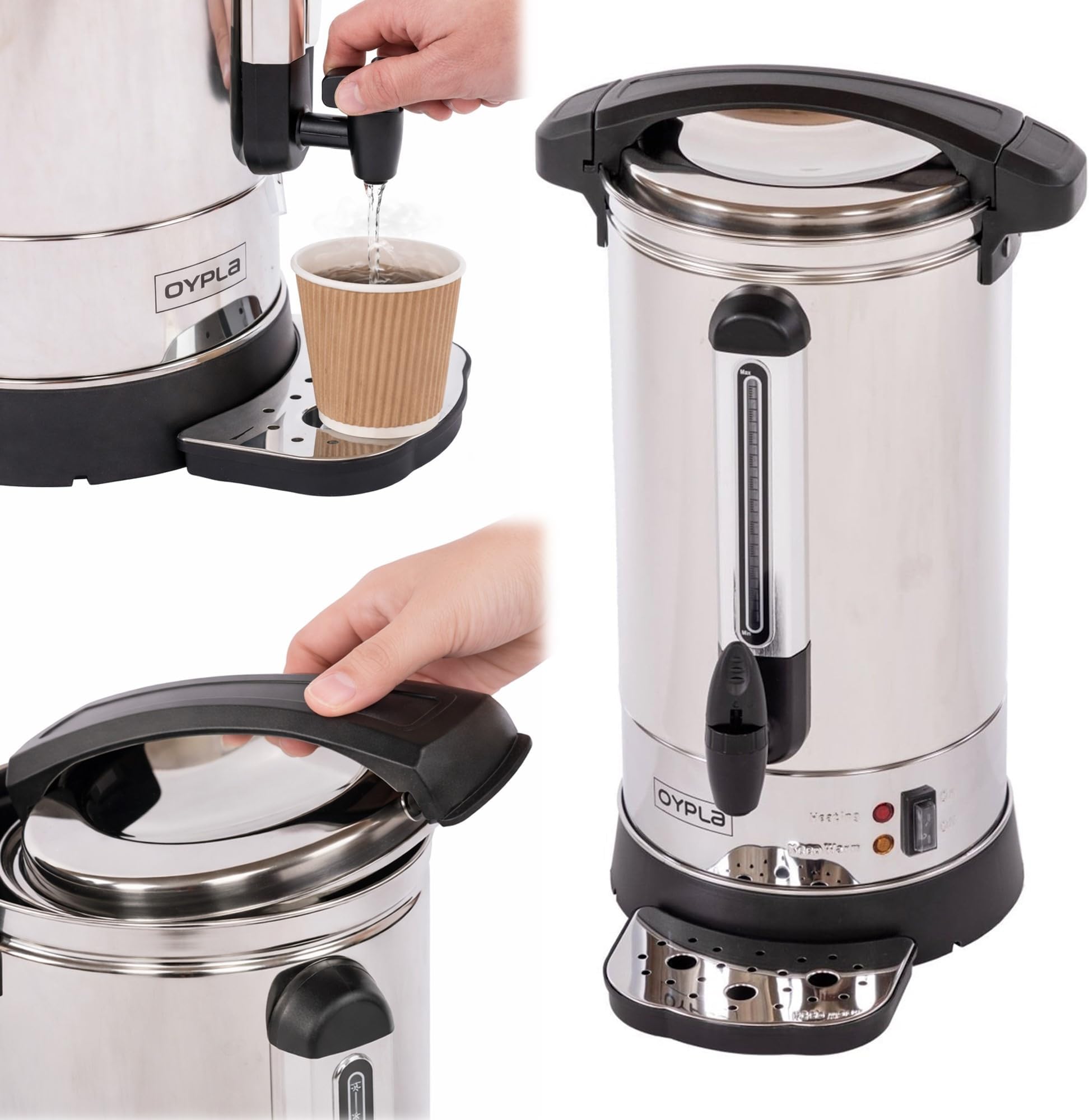 Electrical 8L Catering Hot Water Boiler Tea Urn Coffee