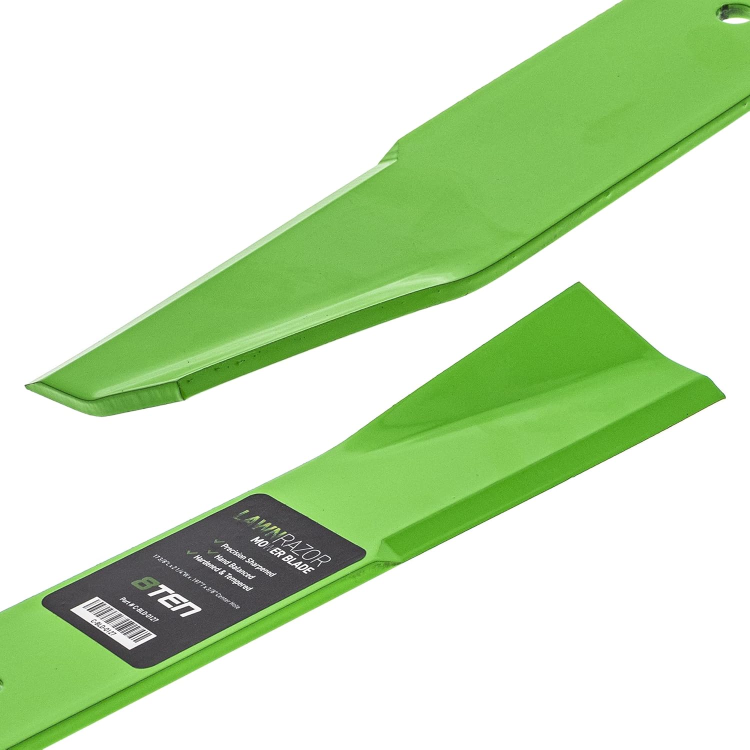 8TEN LawnRAZOR Mower Blade Set for Poulan Pro AYP Husqvarna 121798X 532121798 50 Inch Decks (Medium Lift)