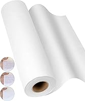 Vista 7 de PLANTIONAL Entretela Fusible de Algodón Tejido Termoadhesiva: 10.6 pulgadas X 10 yardas Blanco Peso Medio 100% Algodón Entretela de Una Cara