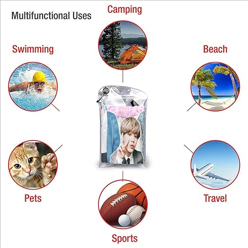 Miniatura 6 de Jimin - Toalla de playa de microfibra ligera de secado rápido, toalla de baño de secado rápido, manta de mar, tapiz para viajes, playa, gimnasio,